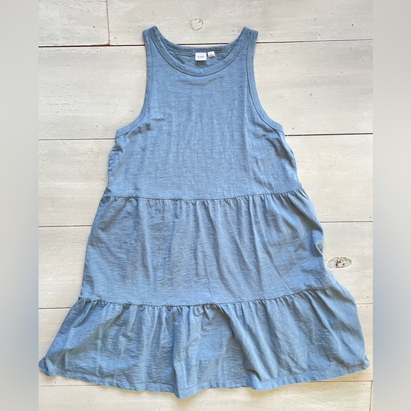 Gap sleeveless tiered dress - Picture 1 of 5